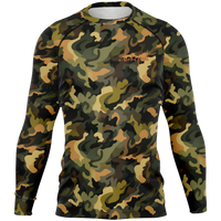 Chokefish™ Long Sleeve Rashguard Camouflage Men's Shirt-011