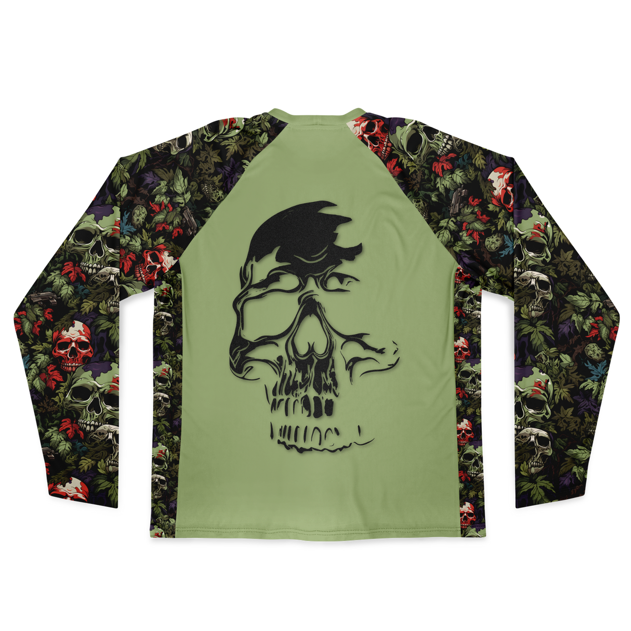 Chokefish™ Long Sleeve Every Day All Weather Skulls Shirt Men's-026
