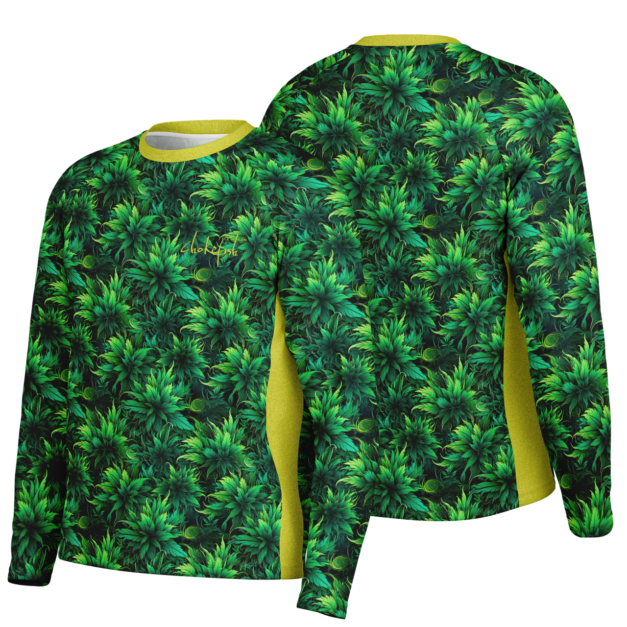 Chokefish™ Long Sleeve Every Day All Weather Cannabis Shirt Men's-032