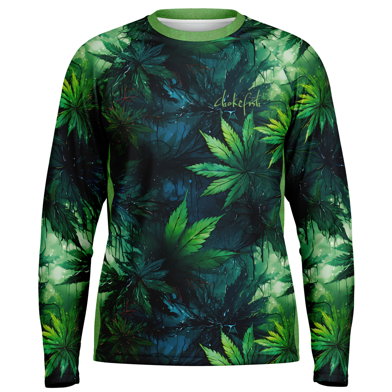 Chokefish™ Long Sleeve Every Day All Weather Cannabis Shirt Men's-012