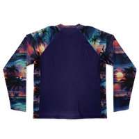 Chokefish™ Long Sleeve Every Day All Weather Trees&Boats Shirt Men's-004