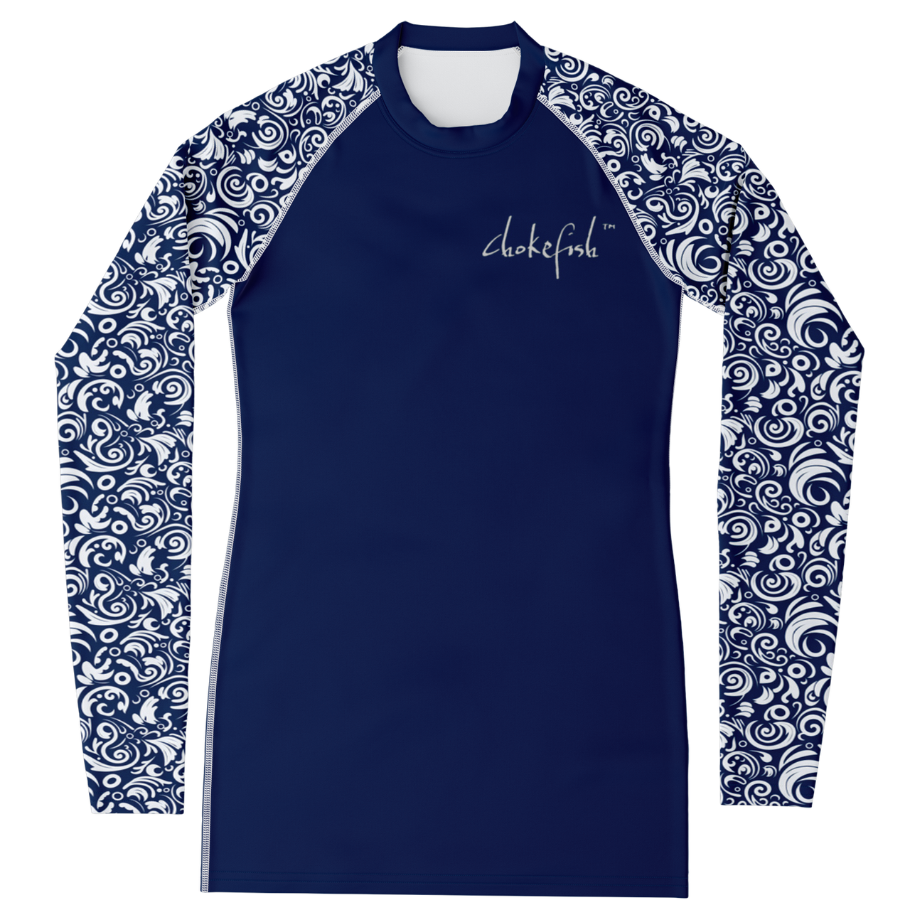 Chokefish™ Long Sleeve Rashguard Maori Woman's Shirt-003