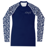 Chokefish™ Long Sleeve Rashguard Maori Woman's Shirt-003