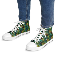Chokefish™ Urban Peak Retro High Tops-Cannabis-003