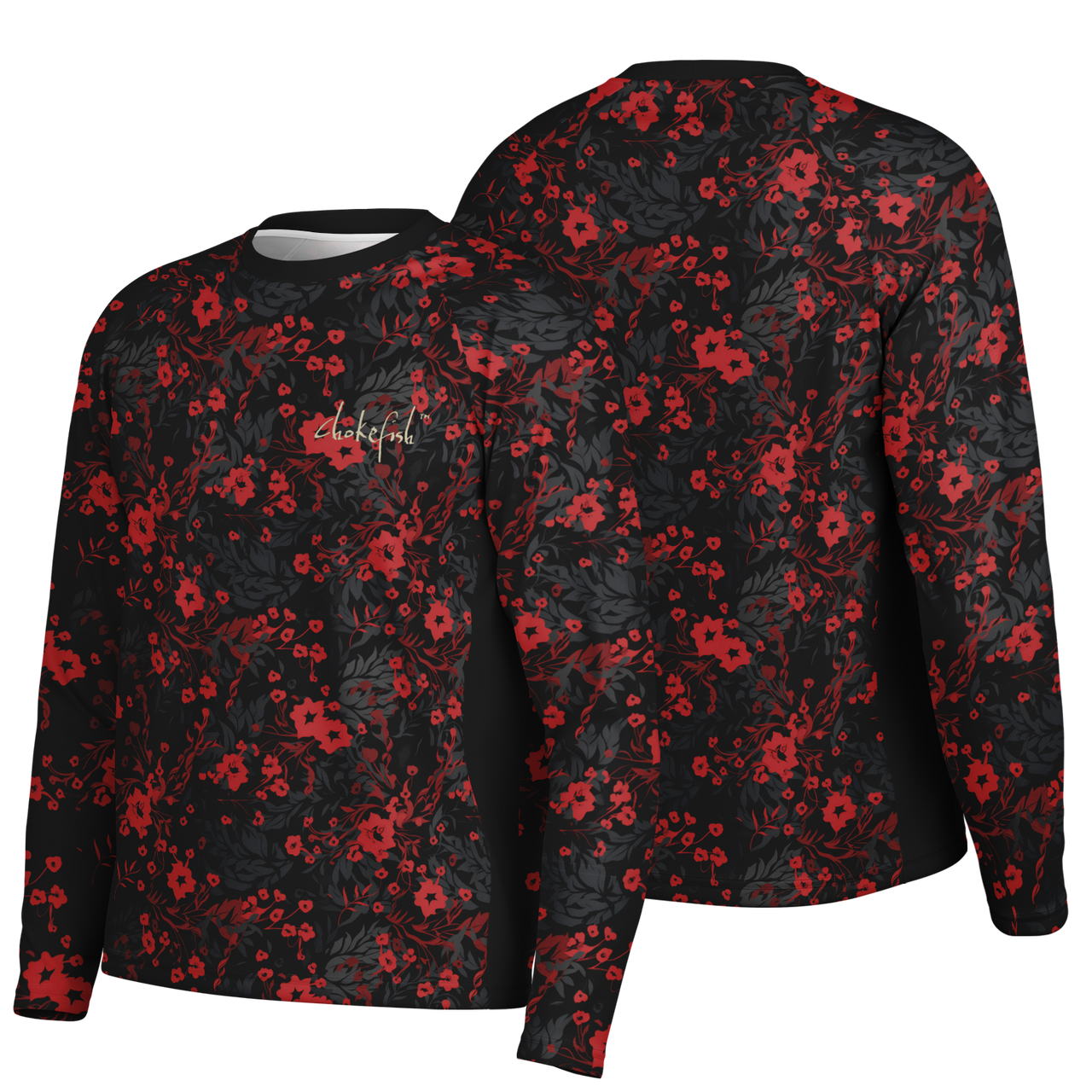 Chokefish™ Long Sleeve Every Day All Weather Floral Shirt Men's-001