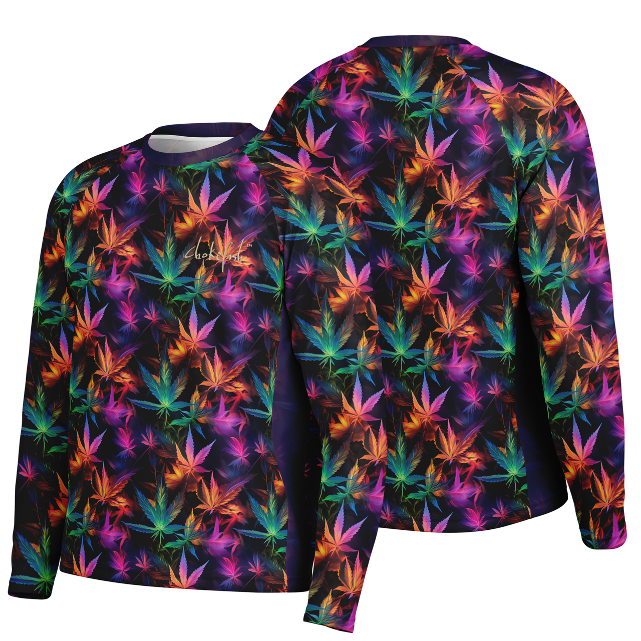 Chokefish™ Long Sleeve Every Day All Weather Cannabis Shirt Men's-014