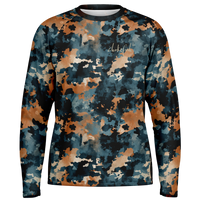 Chokefish™ Long Sleeve Every Day All Weather Acid-Wash Shirt Men's-009