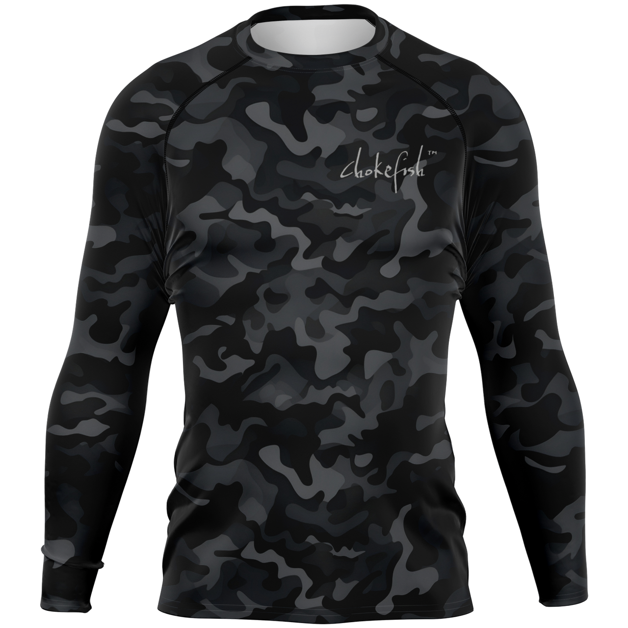 Chokefish™ Long Sleeve Rashguard Camouflage Men's Shirt-005