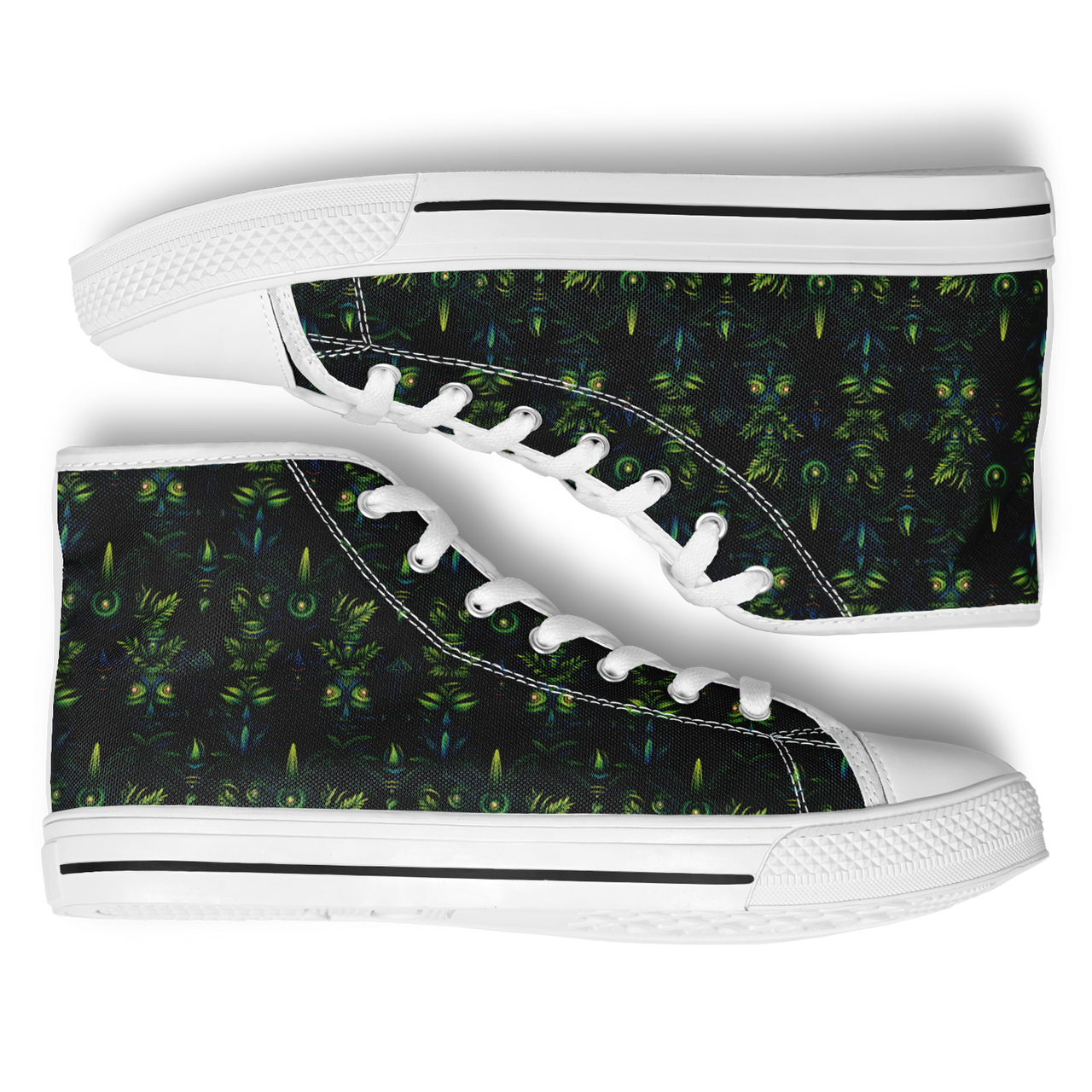 Chokefish™ Urban Peak Retro High Tops-Totems-002