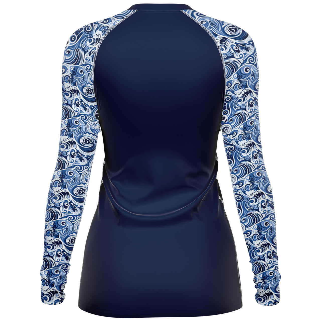 Chokefish™ Long Sleeve Rashguard Maori Woman's Shirt-002