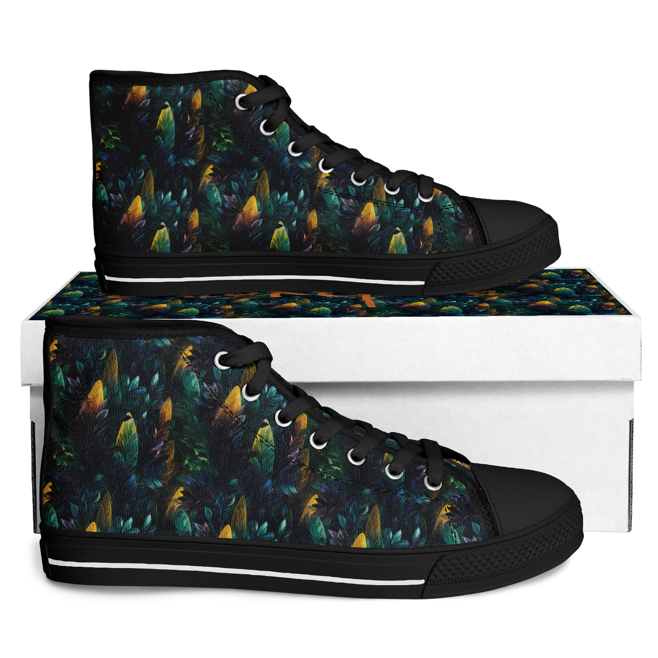 Chokefish™ Urban Peak Retro High Tops-Surfboards-004-2