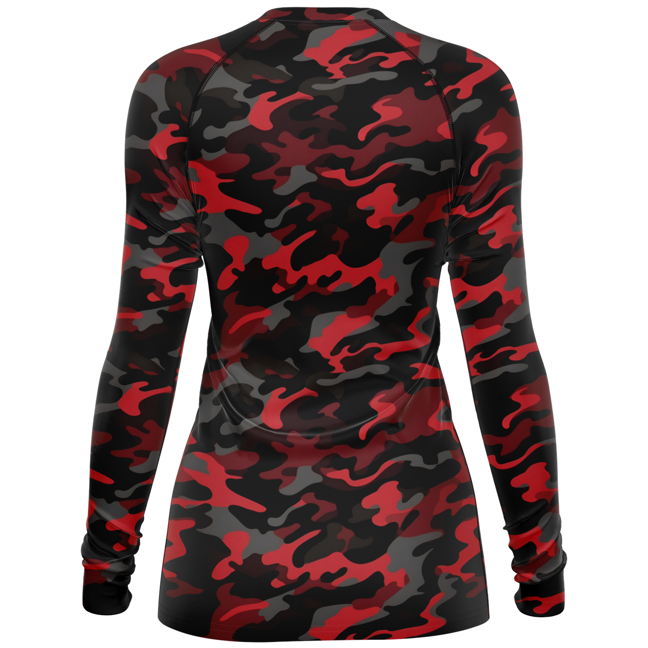 Chokefish™ Long Sleeve Rashguard Camouflage Woman's Shirt-010