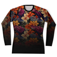 Chokefish™ Long Sleeve Rashguard Floral Men's Shirt-007-2