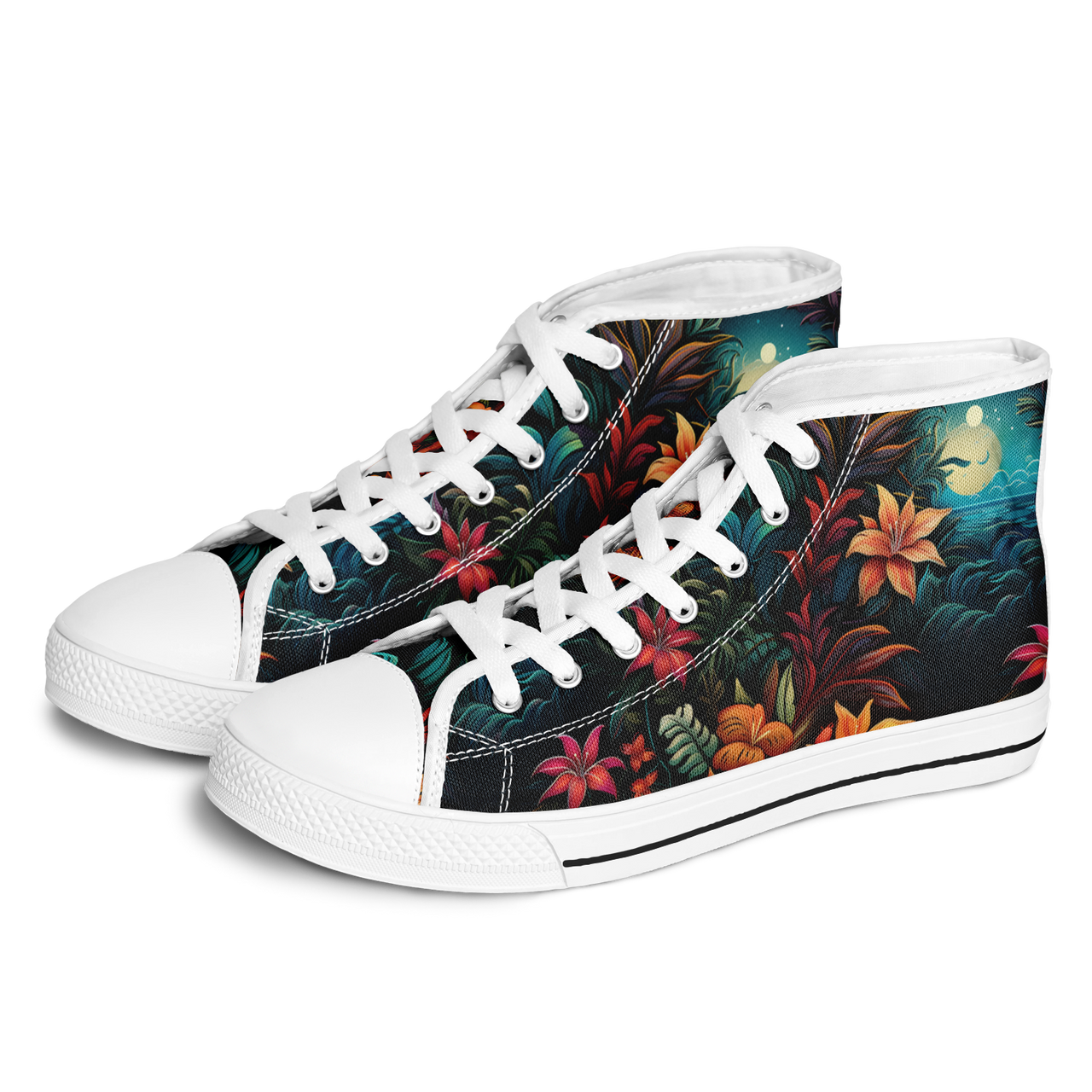 Chokefish™ Urban Peak Retro High Tops-Surfboard-002