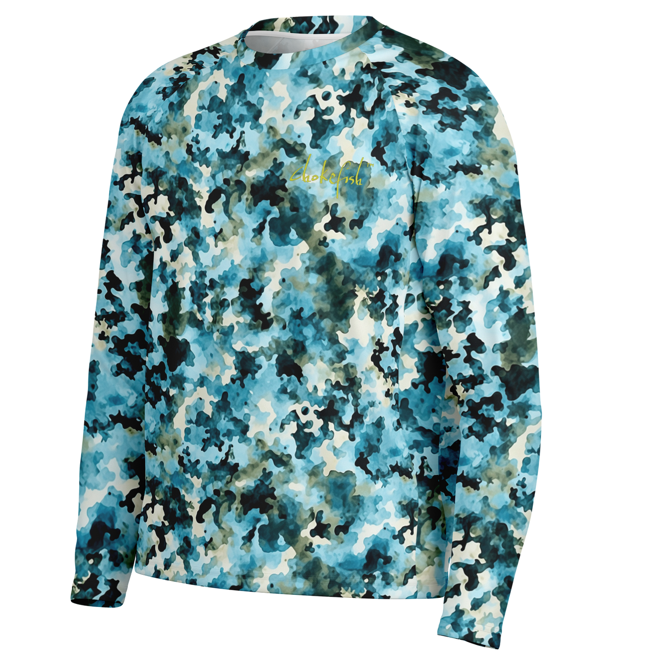 Chokefish™ Long Sleeve Every Day All Weather Acid-Wash Shirt Men's-013