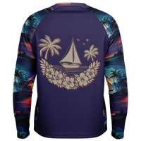 Chokefish™ Long Sleeve Every Day All Weather Trees&Boats Shirt Men's-004-Special-Edition