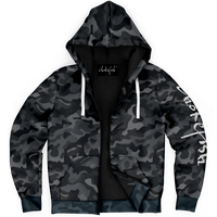 Chokefish™ Microfleece Zip-Up Hoodie Camouflage-006B