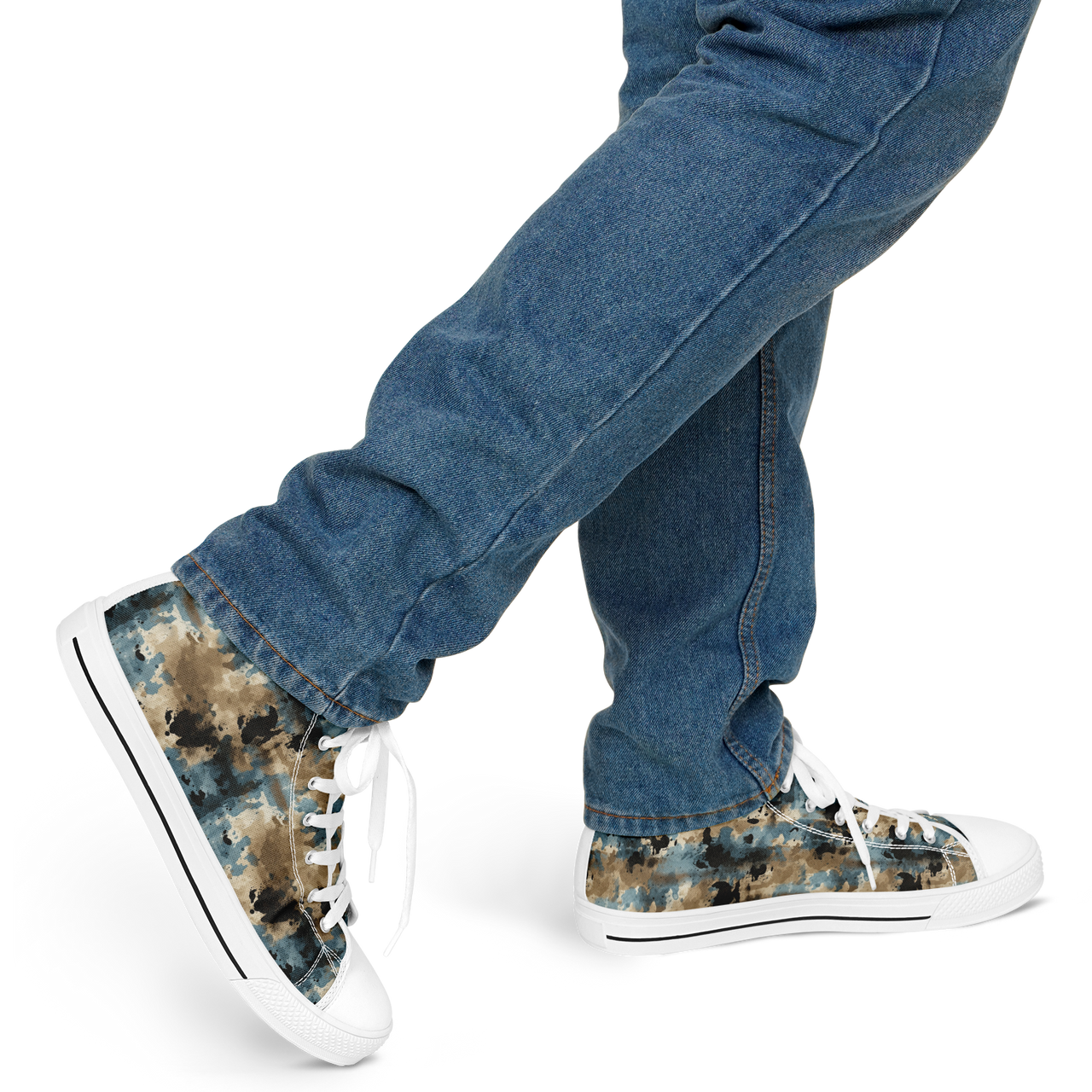 Chokefish™ Urban Peak Retro High Tops-Acid-Wash-012