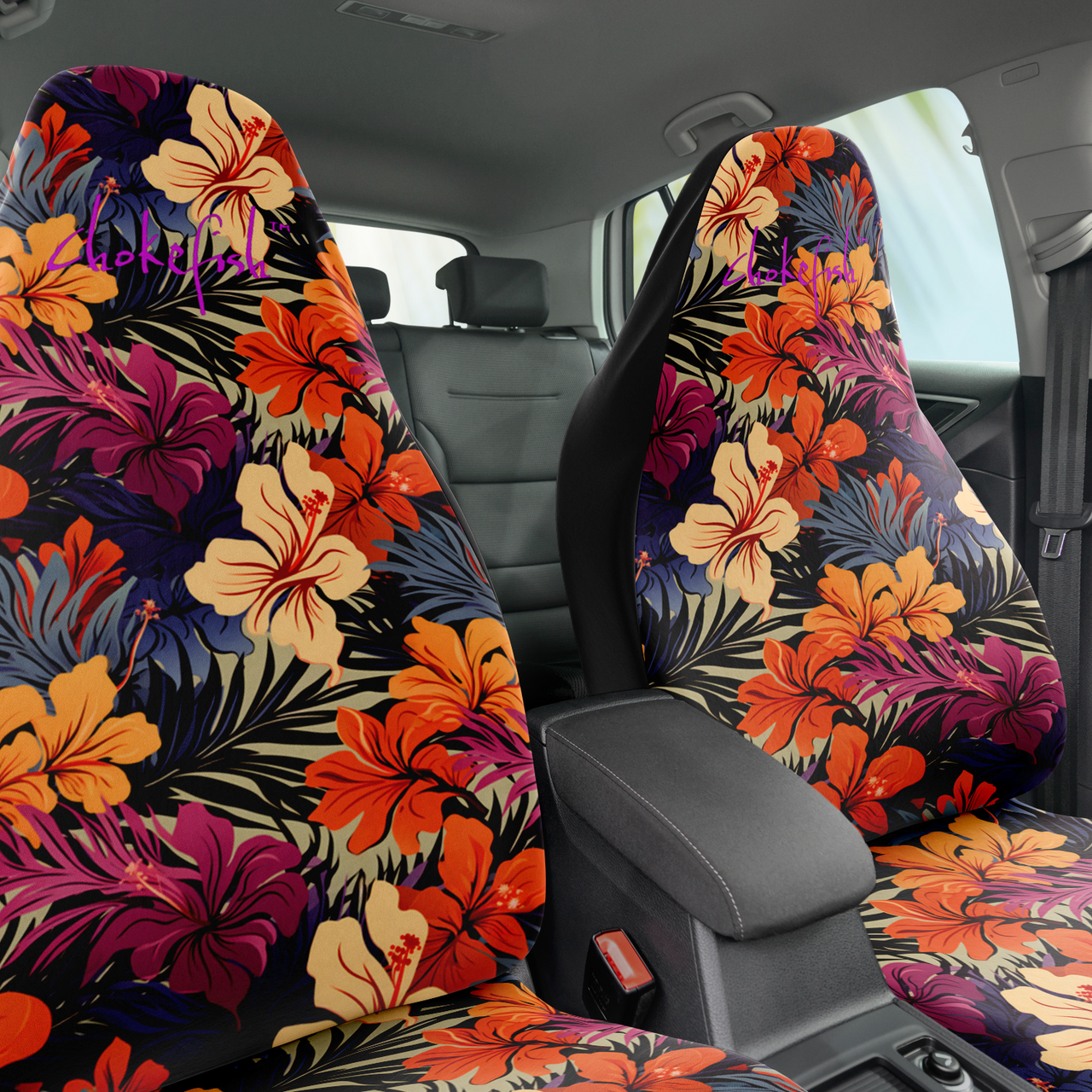 Chokefish™ Floral Seat Covers-002