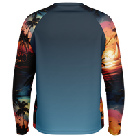 Chokefish™ Long Sleeve Every Day All Weather Trees&Boats Shirt Men's-011