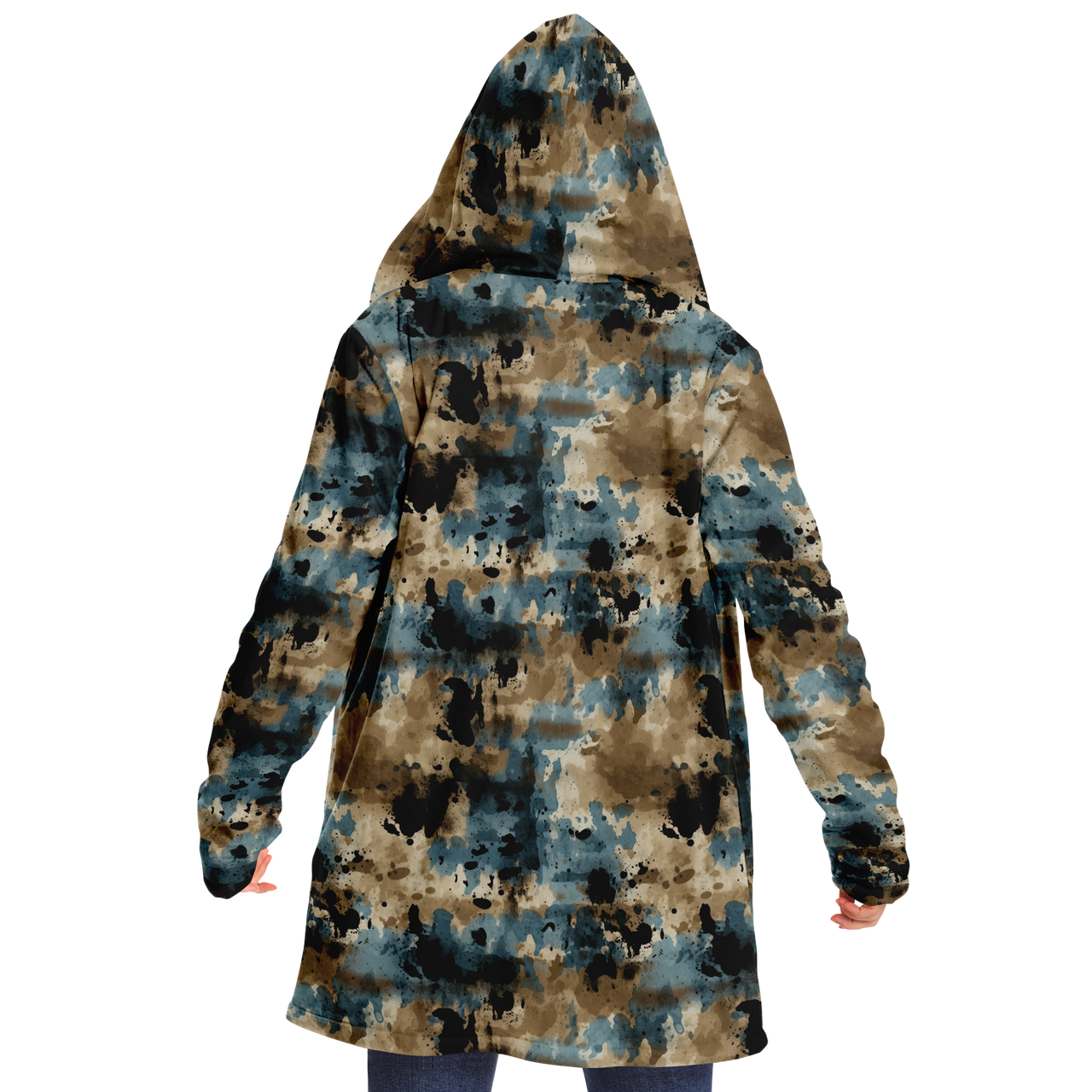 Chokefish™ Acid-Wash Cloaks Unisex-011B
