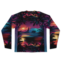 Chokefish™ Long Sleeve Every Day All Weather Trees&Boats Shirt Men's-010