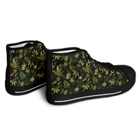 Chokefish™ Urban Peak Retro High Tops-Cannabis-007-2