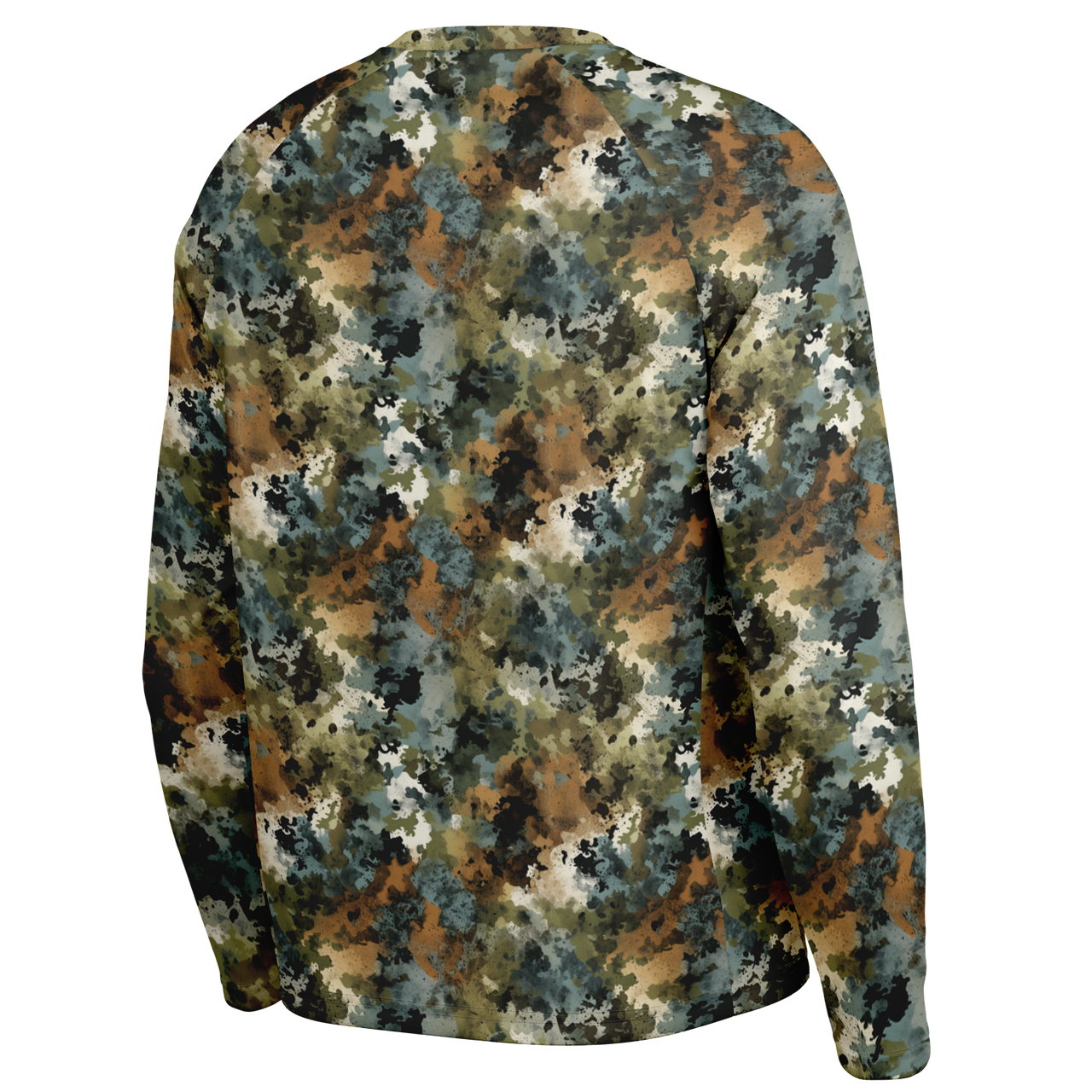 Chokefish™ Long Sleeve Every Day All Weather Acid-Wash Shirt Men's-014