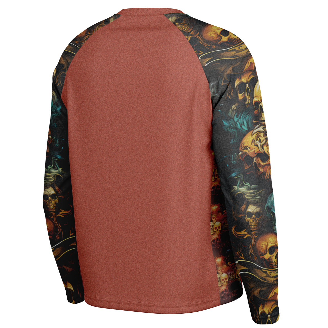 Chokefish™ Long Sleeve Every Day All Weather Skulls Shirt Men's-002