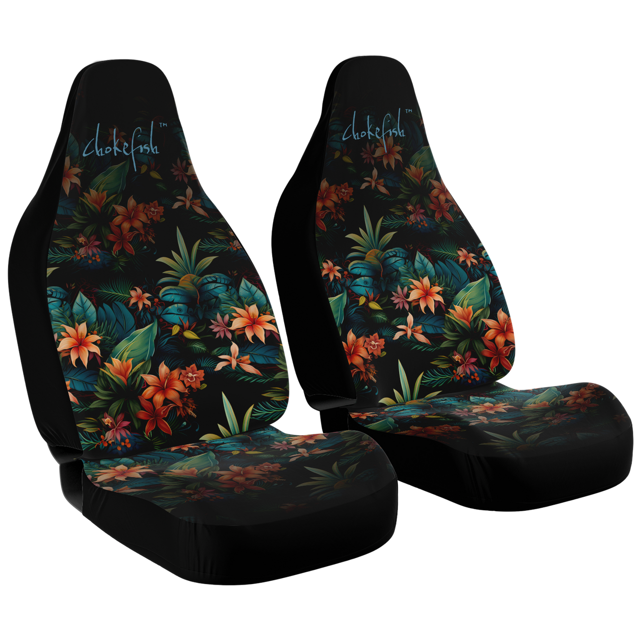 Chokefish™ Floral Seat Covers-019