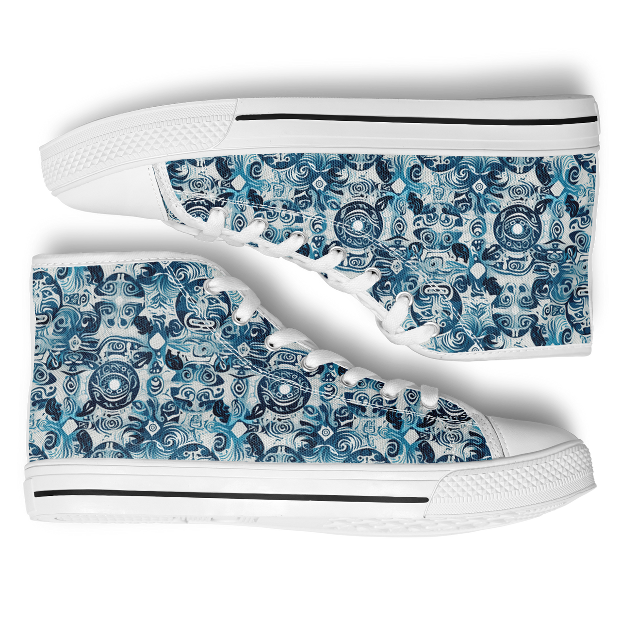 Chokefish™ Urban Peak Retro High Tops-Sun&Saltwater-003