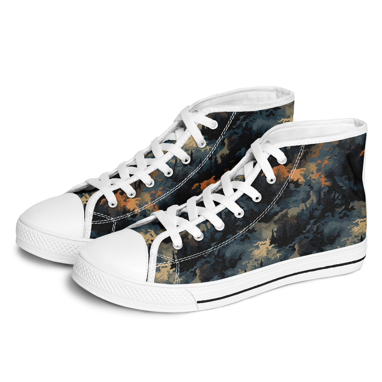 Chokefish™ Urban Peak Retro High Tops-Camouflage-005