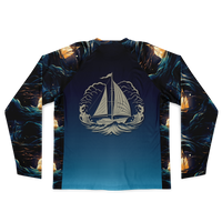 Chokefish™ Long Sleeve Every Day All Weather Trees&Boats Shirt Men's-014-Special-Edition