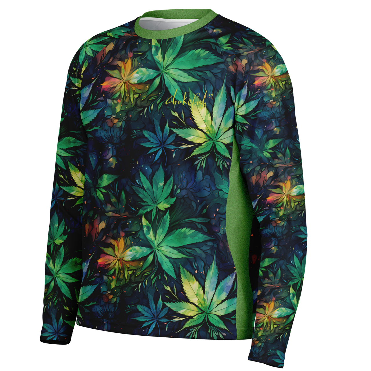 Chokefish™ Long Sleeve Every Day All Weather Cannabis Shirt Men's-024