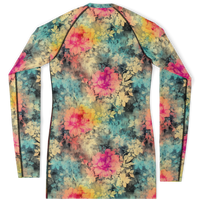 Chokefish™ Long Sleeve Rashguard Acid-Wash Woman's Shirt-007