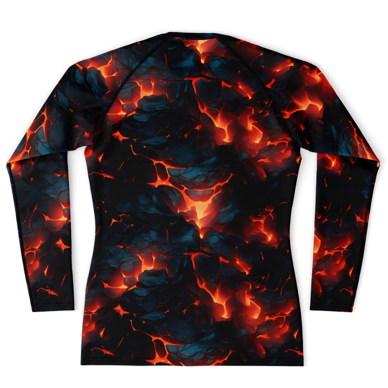 Chokefish™ Long Sleeve Rashguard Volcanos Men's Shirt-002