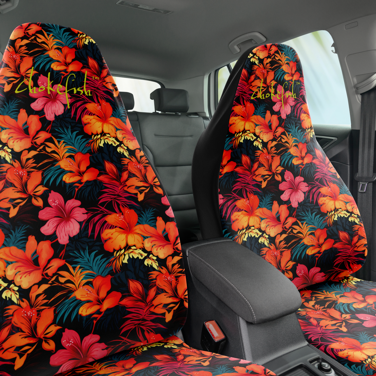 Chokefish™ Floral Seat Covers-001