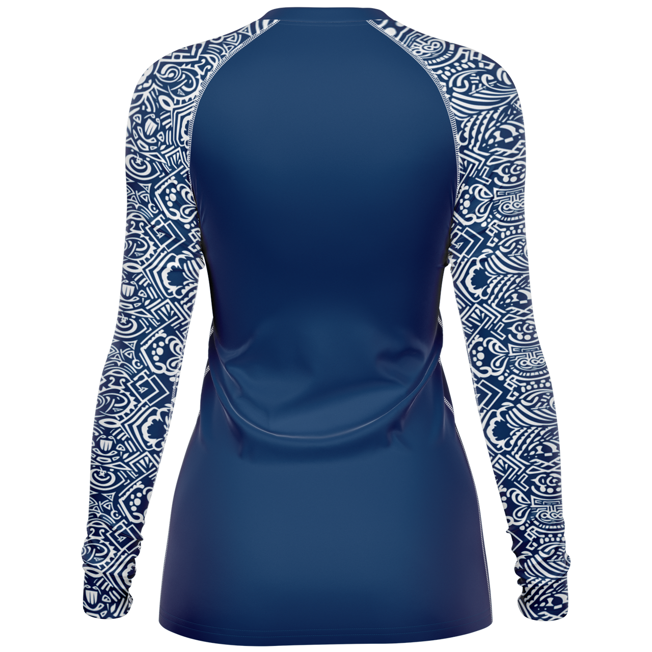 Chokefish™ Long Sleeve Rashguard Acid-Wash Woman's Shirt-001