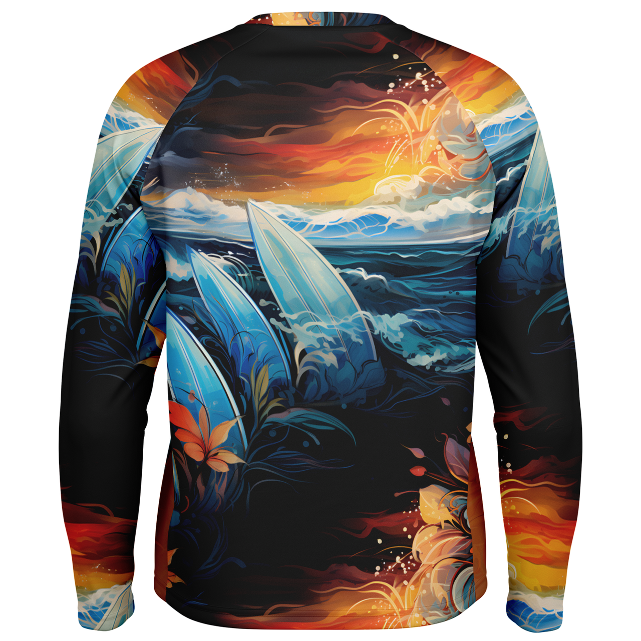 Chokefish™ Long Sleeve Every Day All Weather Surfboards Shirt Men's-004