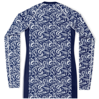 Chokefish™ Long Sleeve Rashguard Maori Woman's Shirt-014