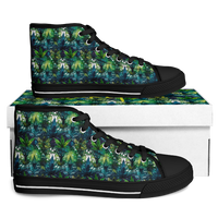 Chokefish™ Urban Peak Retro High Tops-Cannabis-012-2