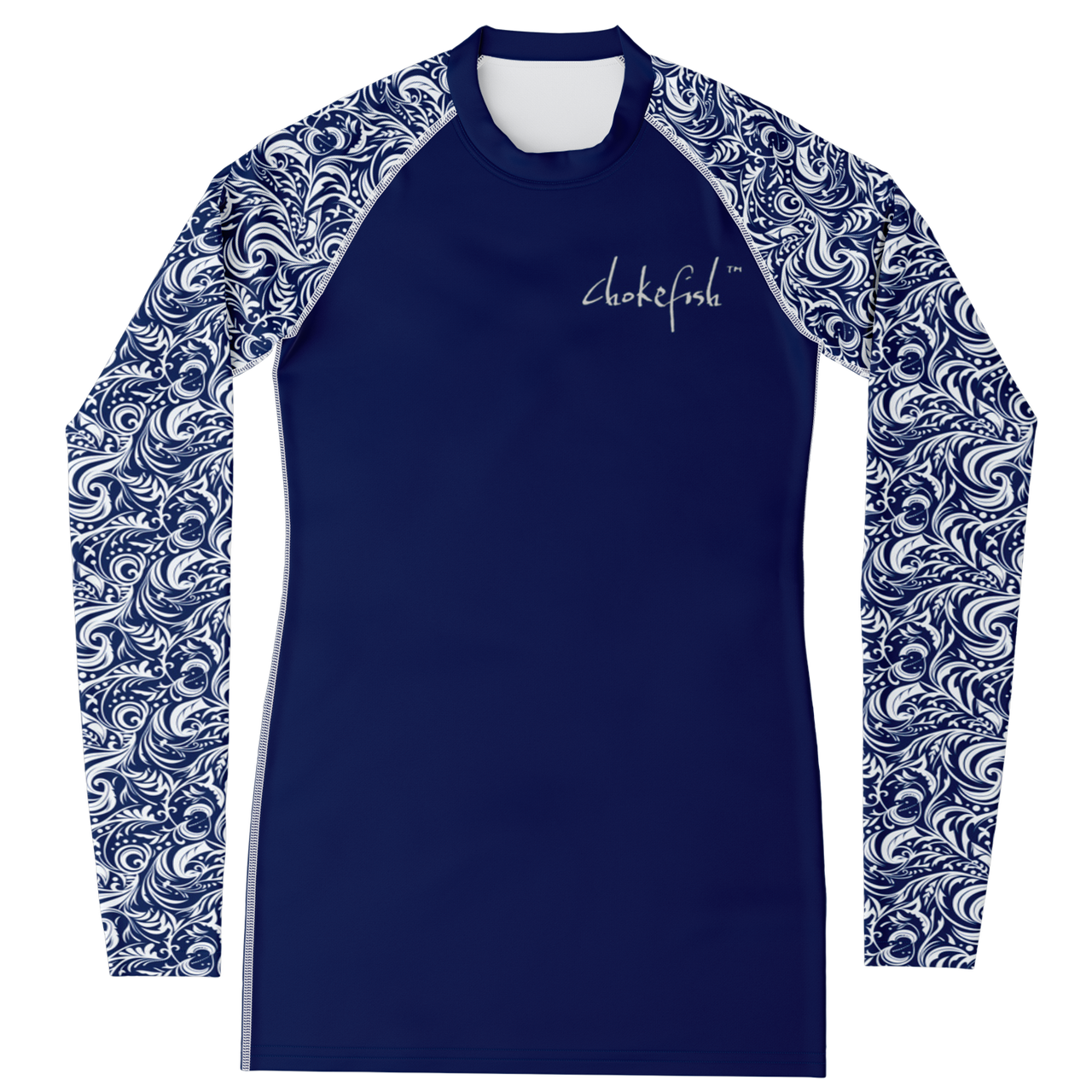 Chokefish™ Long Sleeve Rashguard Maori Woman's Shirt-006