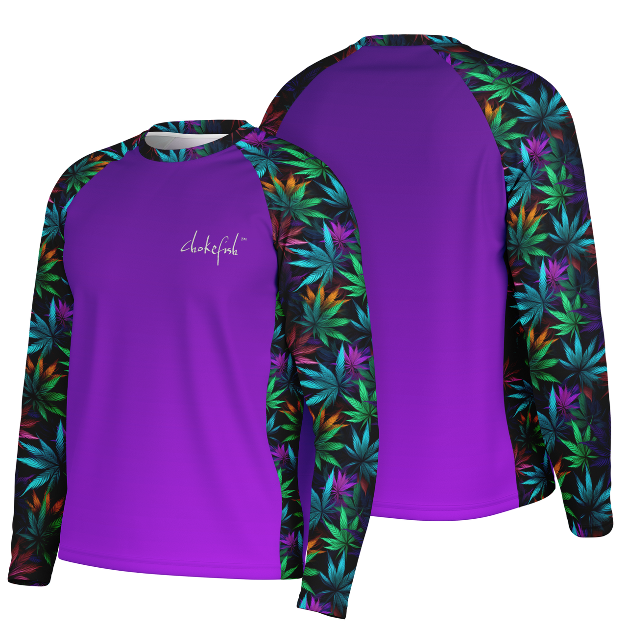 Chokefish™ Long Sleeve Every Day All Weather Cannabis Shirt Men's-036
