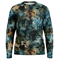 Chokefish™ Long Sleeve Every Day All Weather Acid-Wash Shirt Men's-002