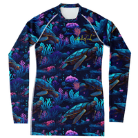 Chokefish™ Long Sleeve Rashguard Marine Woman's Shirt-005