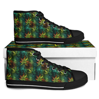 Chokefish™ Urban Peak Retro High Tops-Cannabis-003-2