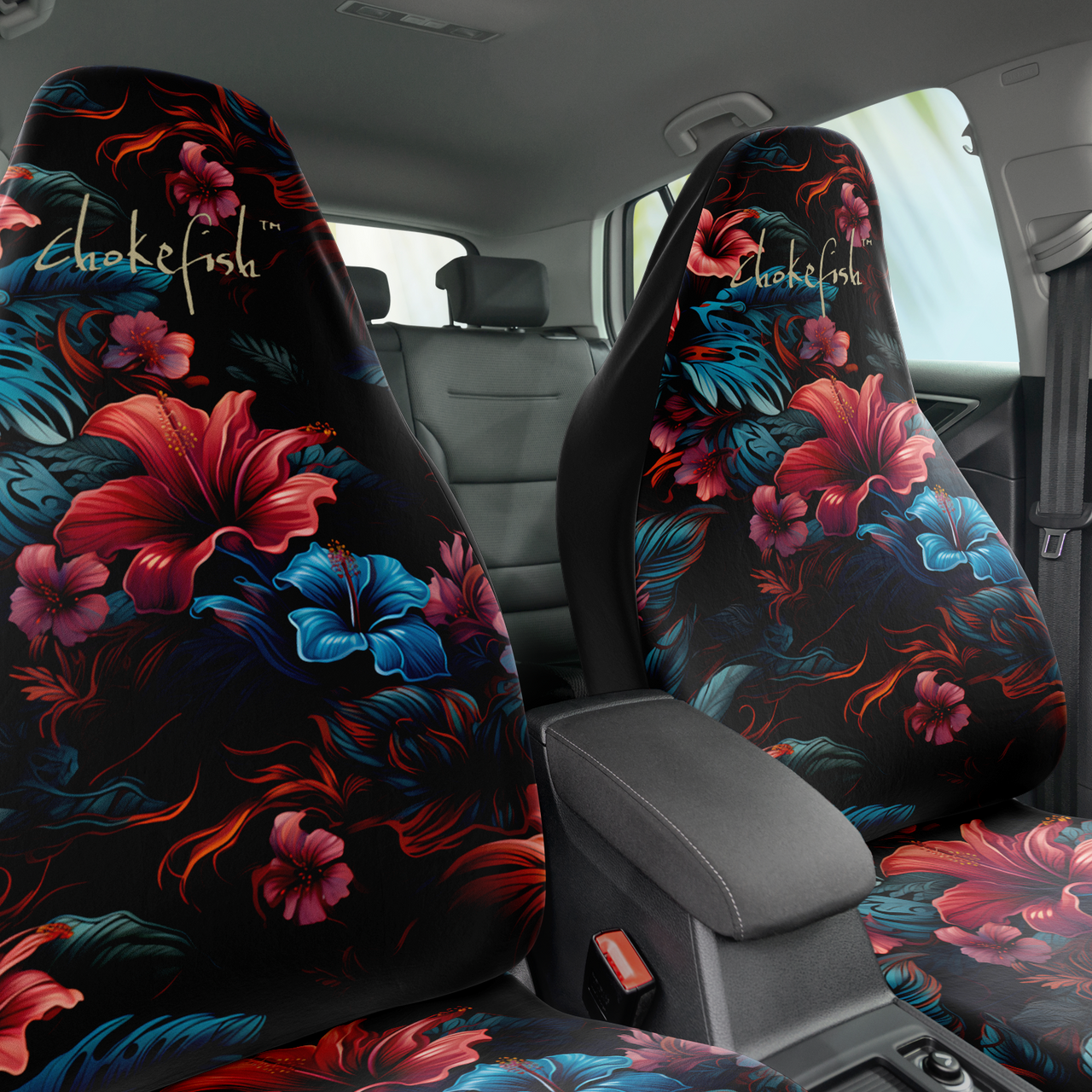 Chokefish™ Floral Seat Covers-018