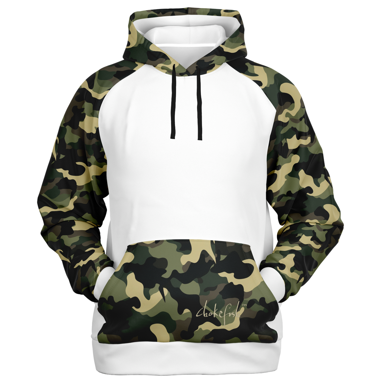 Chokefish™ Camouflage Raglan Remix - 001W