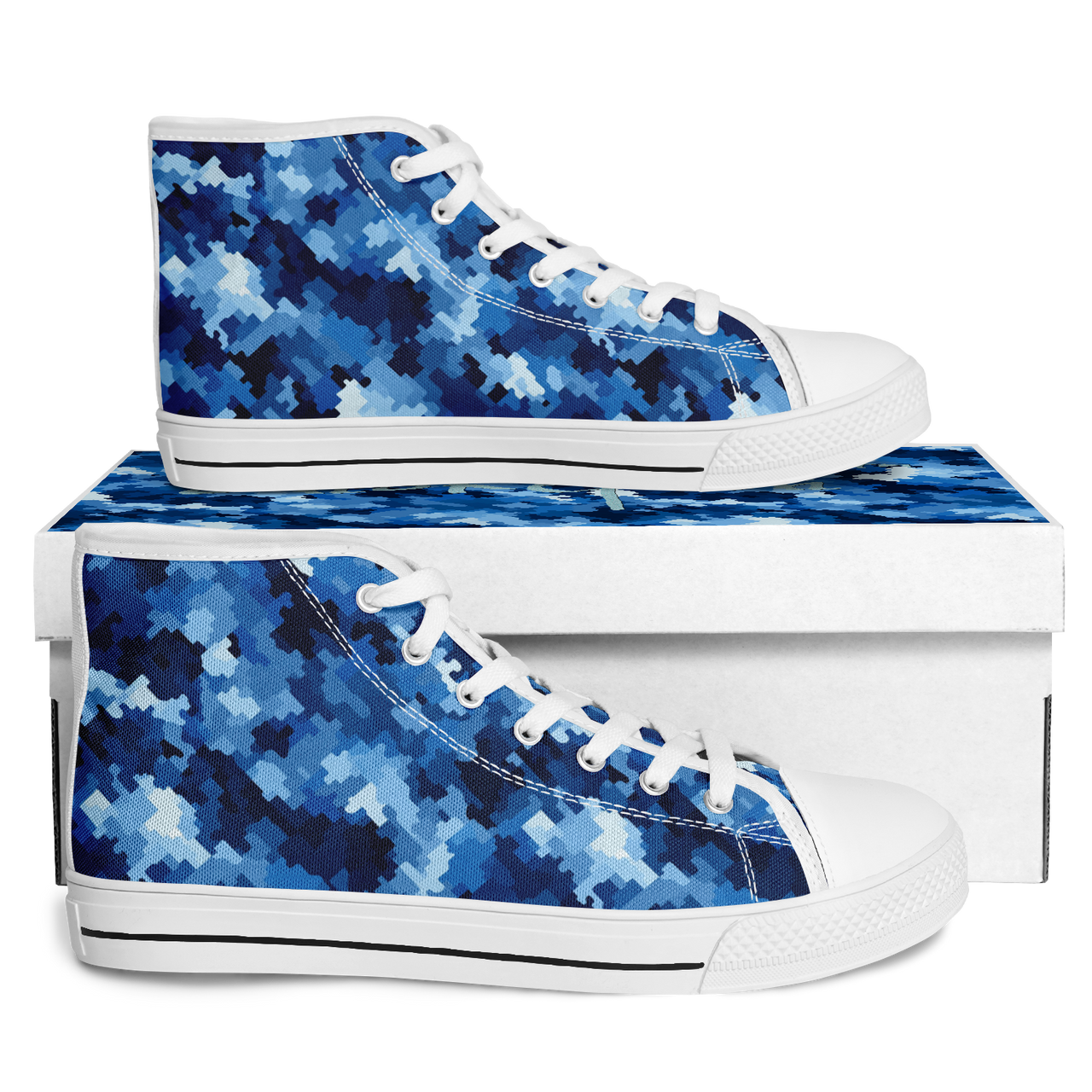 Chokefish™ Urban Peak Retro High Tops-Camouflage-010