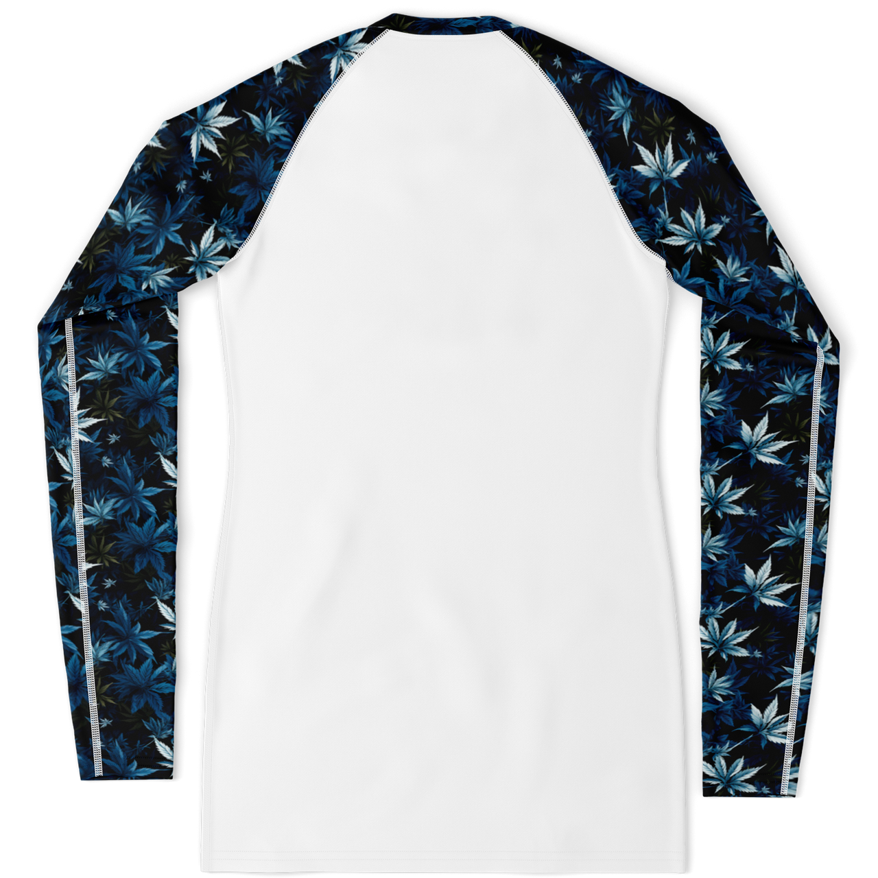 Chokefish™ Long Sleeve Rashguard Cannabis Woman's Shirt-005